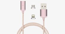 Load image into Gallery viewer, 2.4A High Speed Charging Magnetic Cable for iPhone &amp; Android Devices - FREE SHIP DEALS
