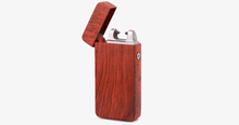Load image into Gallery viewer, Mahogany Rechargeable Windproof Lighter