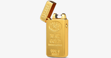 Load image into Gallery viewer, Gold Brick Rechargeable Windproof Lighter - FREE SHIP DEALS