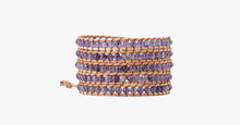 Load image into Gallery viewer, 4MM Amenthyst Natural Stone Wrap Bracelet - FREE SHIP DEALS