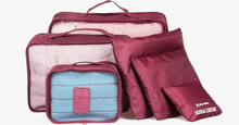 Load image into Gallery viewer, 6 PC Portable Travel Luggage Packing Cubes - FREE SHIP DEALS