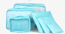 Load image into Gallery viewer, 6 PC Portable Travel Luggage Packing Cubes - FREE SHIP DEALS