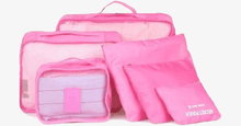 Load image into Gallery viewer, 6 PC Portable Travel Luggage Packing Cubes - FREE SHIP DEALS