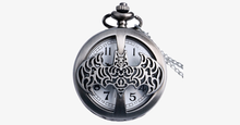 Load image into Gallery viewer, Batman Half Hunter Pocket Watch - FREE SHIP DEALS