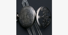 Load image into Gallery viewer, Batman Half Hunter Pocket Watch - FREE SHIP DEALS