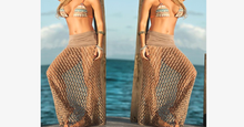 Load image into Gallery viewer, Bohemian Hollow Out Mesh Maxi Skirt - FREE SHIP DEALS