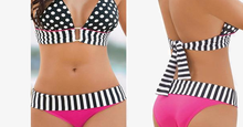 Load image into Gallery viewer, Polka Dot Sexy Women Swimwear Bikini Set