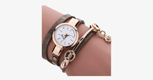 Load image into Gallery viewer, Gold Charm Wrap Watch - FREE SHIP DEALS
