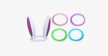 Load image into Gallery viewer, Inflatable Bunny Ears Hat