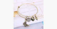Load image into Gallery viewer, Butterfly Love Charm Bangle - FREE SHIP DEALS