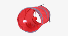 Load image into Gallery viewer, Foldable Polyester Pet Tunnel With Bell