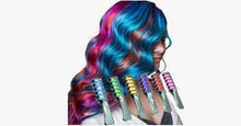 Load image into Gallery viewer, 6pc Shimmer Hair Chalk Comb - FREE SHIP DEALS