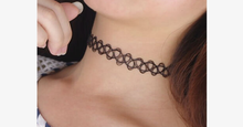 Load image into Gallery viewer, Vintage Stretch Choker Necklace - FREE SHIP DEALS