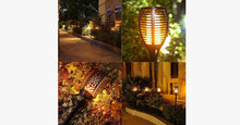 Load image into Gallery viewer, Solar Flame Flickering Lamp Torch