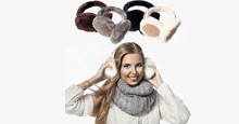 Load image into Gallery viewer, Women's Faux Fur Insulated Winter Ear Muffs - FREE SHIP DEALS