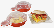 Load image into Gallery viewer, 2-Pack Easy Microwave Egg Cooker - FREE SHIP DEALS