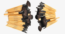 Load image into Gallery viewer, 24 Piece Premium Wood Brush Set with Free Case - FREE SHIP DEALS