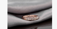 Load image into Gallery viewer, 18k Rose Gold Plated Eternity Ring - FREE SHIP DEALS