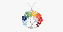 Load image into Gallery viewer, Wisdom Tree Quartz Pendant Necklace - FREE SHIP DEALS