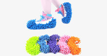 Load image into Gallery viewer, Microfiber Cleaning Mop Slippers - Assorted Colors