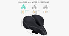 Load image into Gallery viewer, Comfortable Bike Seat With C99 Memory Foam Padded Leather