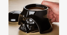 Load image into Gallery viewer, 3D Star Wars Ceramic Mug With Removable Lid - Darth Vader or Stormtrooper Styles Available - FREE SHIP DEALS