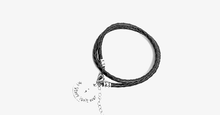 Load image into Gallery viewer, Semicolon Hand Stamped Bracelet