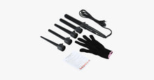 Load image into Gallery viewer, 5 Professional Curling Wand Set 85W 100-240V with Heat Resistant Glove - FREE SHIP DEALS