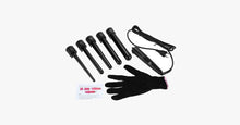 Load image into Gallery viewer, 5 Professional Curling Wand Set 85W 100-240V with Heat Resistant Glove - FREE SHIP DEALS