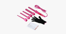 Load image into Gallery viewer, 5 Professional Curling Wand Set 85W 100-240V with Heat Resistant Glove - FREE SHIP DEALS