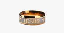 Load image into Gallery viewer, 18k Silver Gold Plated Jesus Ring - FREE SHIP DEALS