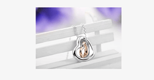 Load image into Gallery viewer, Double Heart Gold-Silver Overlay Pendant - FREE SHIP DEALS