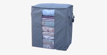 Load image into Gallery viewer, Natural Bamboo Fiber Storage Bag &amp; Laundry Basket - FREE SHIP DEALS