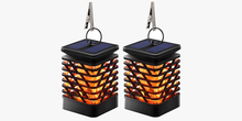 Load image into Gallery viewer, Solar Flame Flicking Lamp Lantern