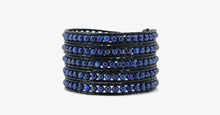 Load image into Gallery viewer, 4MM Lapis Natural Stone Wrap Bracelet - FREE SHIP DEALS