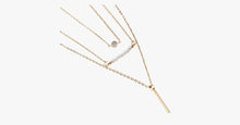 Load image into Gallery viewer, 3 Multi-Layer Bar Necklace - FREE SHIP DEALS