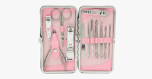 Load image into Gallery viewer, 12 Piece Stainless Steel Professional Manicure Set - FREE SHIP DEALS