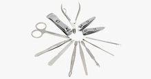 Load image into Gallery viewer, 12 Piece Stainless Steel Professional Manicure Set - FREE SHIP DEALS