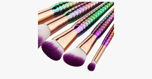 Load image into Gallery viewer, 5 Piece Rainbow Mermaid Brush Set - FREE SHIP DEALS