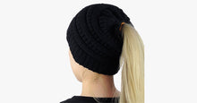 Load image into Gallery viewer, Pack of 3 Pretty Ponytail Hats - FREE SHIP DEALS