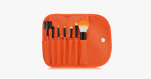 Load image into Gallery viewer, 7 Piece Classic Brush Set in Orange - FREE SHIP DEALS