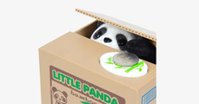 Load image into Gallery viewer, Coin Stealing Panda Piggy Bank - FREE SHIP DEALS