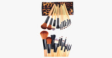 Load image into Gallery viewer, 12 Piece Leopard Skin Brush Set - FREE SHIP DEALS