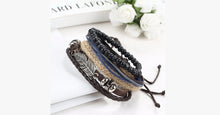 Load image into Gallery viewer, 4 Pcs Multi-Layer Beads Leather Bracelet - FREE SHIP DEALS