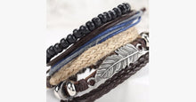 Load image into Gallery viewer, 4 Pcs Multi-Layer Beads Leather Bracelet - FREE SHIP DEALS