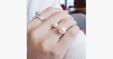 Load image into Gallery viewer, 18K Pearl Ring - FREE SHIP DEALS
