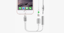Load image into Gallery viewer, 2 in 1 Earphone &amp; Lightning Adapter for iPhone - FREE SHIP DEALS