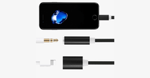 Load image into Gallery viewer, 2 in 1 Earphone &amp; Lightning Adapter for iPhone - FREE SHIP DEALS
