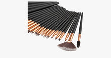 Load image into Gallery viewer, 24 Piece Pro Black Brush Set - FREE SHIP DEALS