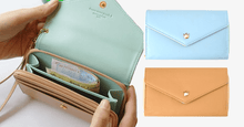 Load image into Gallery viewer, 3-in-1 Stylish Smartphone Wallet Purse &amp; Wristlet - FREE SHIP DEALS